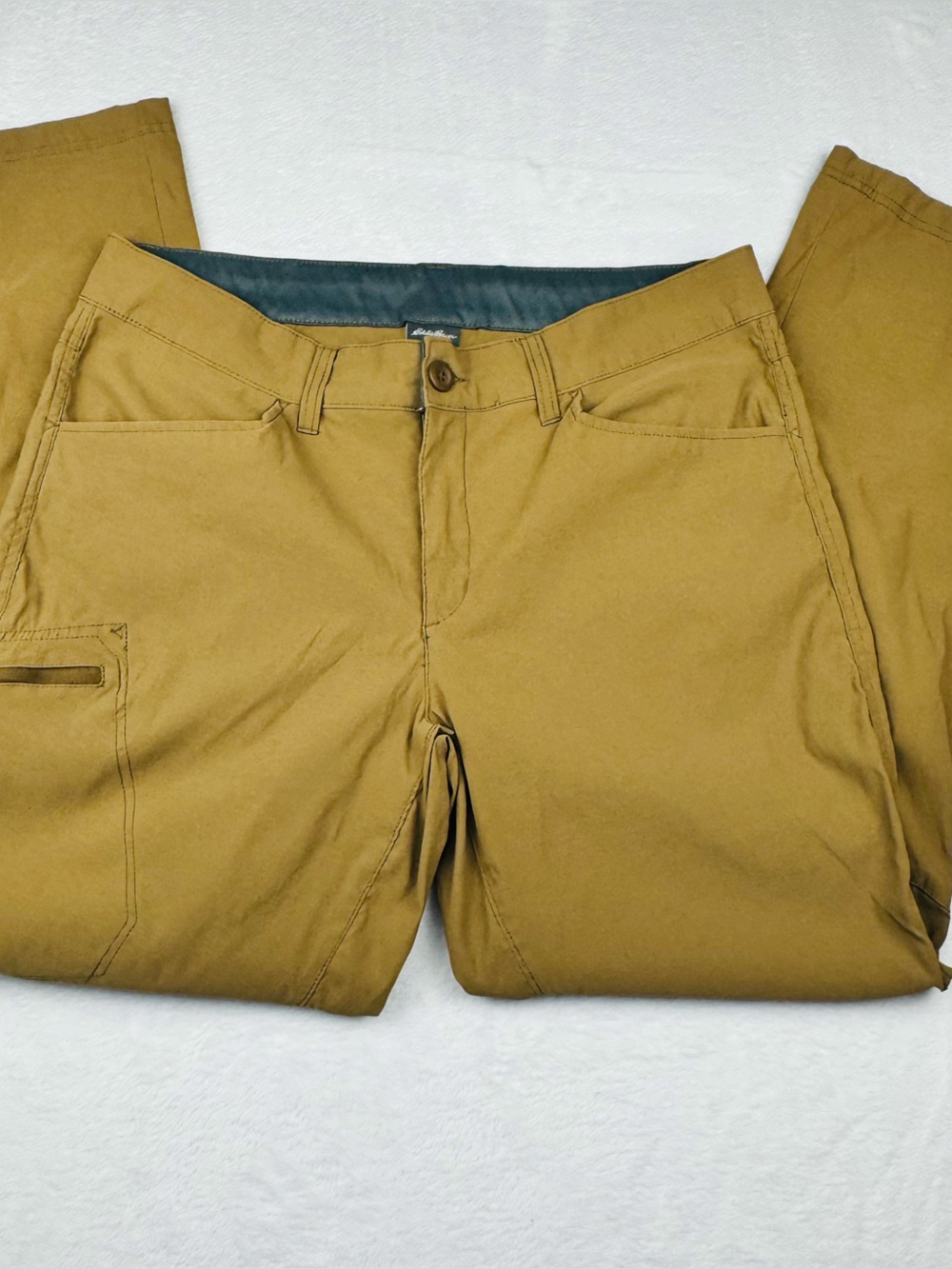 Eddie Bauer Rainier men's performance pants. Size 36x32. Side zip.